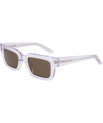 Dragon Ezra Shiny Crystal W/ LumaLens Smoke Sunglasses